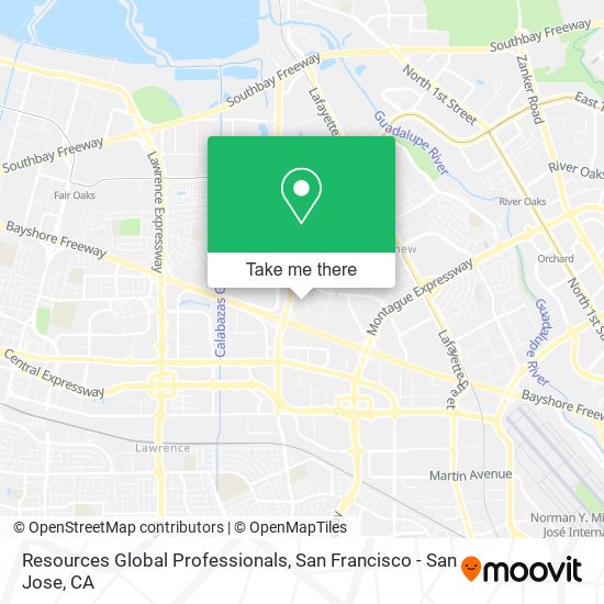 Resources Global Professionals map