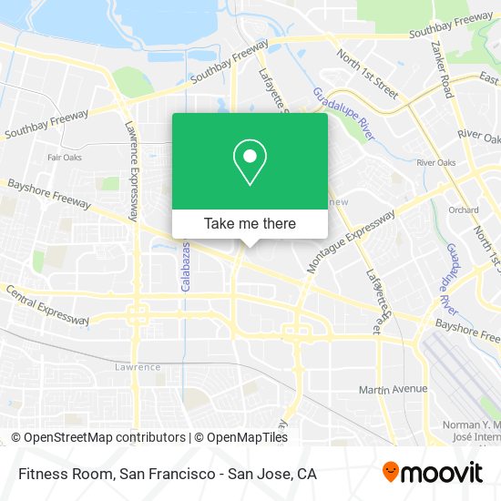 Mapa de Fitness Room