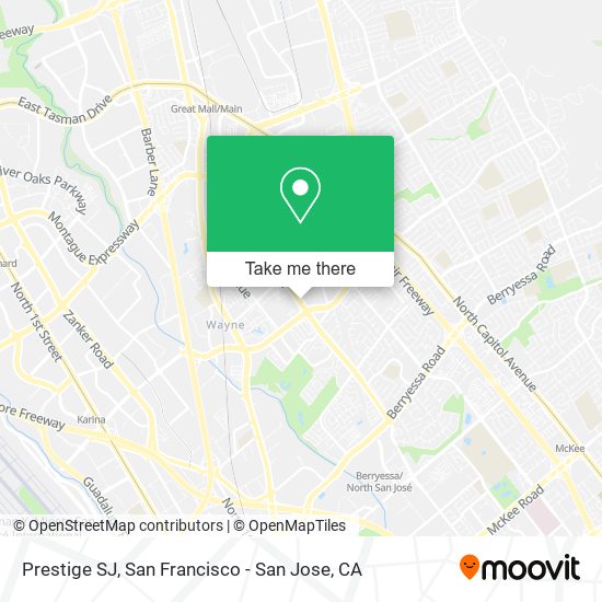 Mapa de Prestige SJ