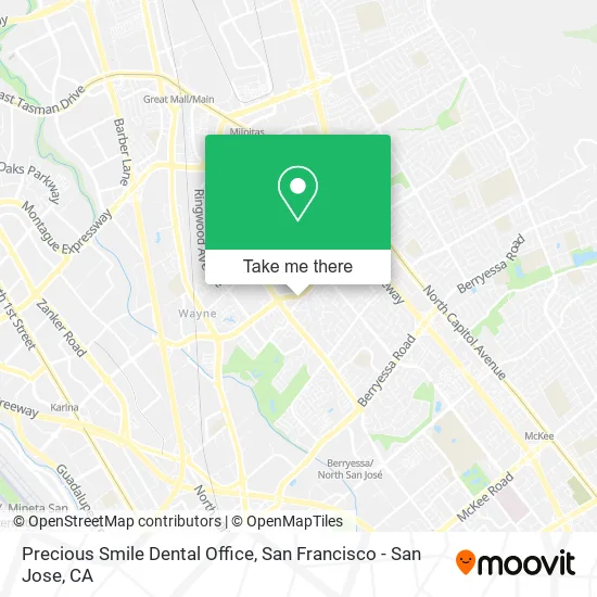 Precious Smile Dental Office map