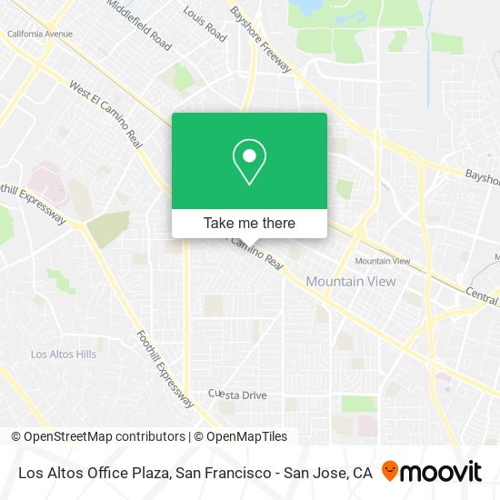 Mapa de Los Altos Office Plaza