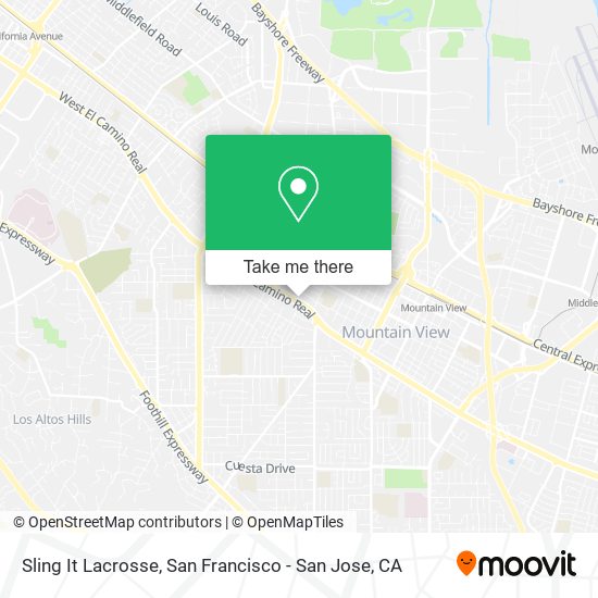 Sling It Lacrosse map