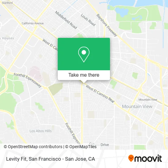Mapa de Levity Fit