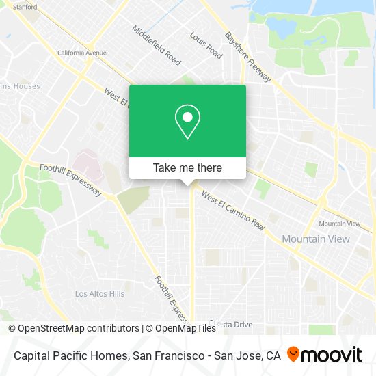 Capital Pacific Homes map