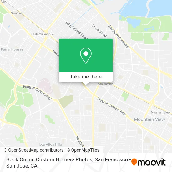 Book Online Custom Homes- Photos map