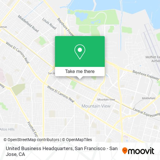 United Business Headquarters map