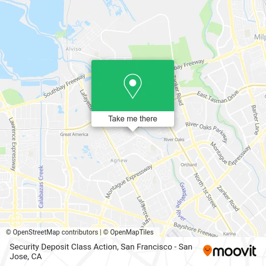Security Deposit Class Action map