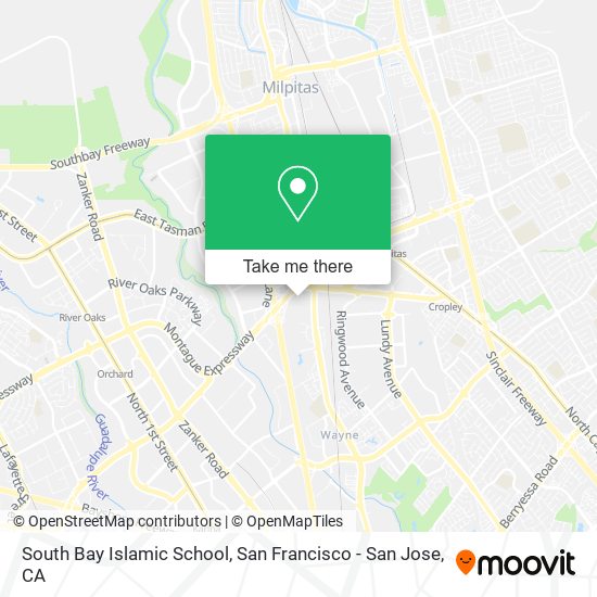 South Bay Islamic School map