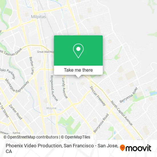 Phoenix Video Production map