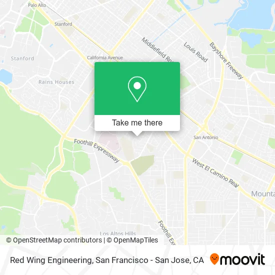 Red Wing Engineering map