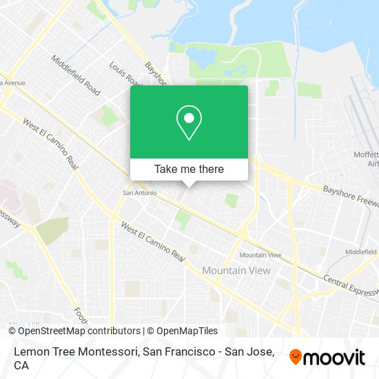 Mapa de Lemon Tree Montessori