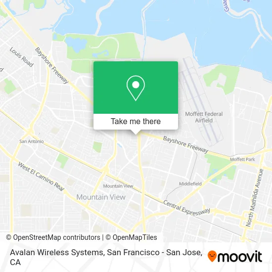 Avalan Wireless Systems map