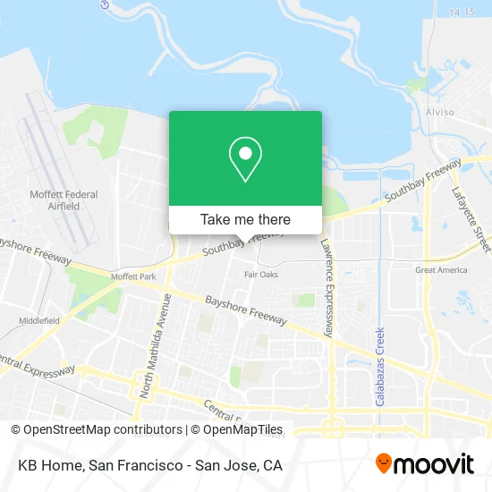 Mapa de KB Home