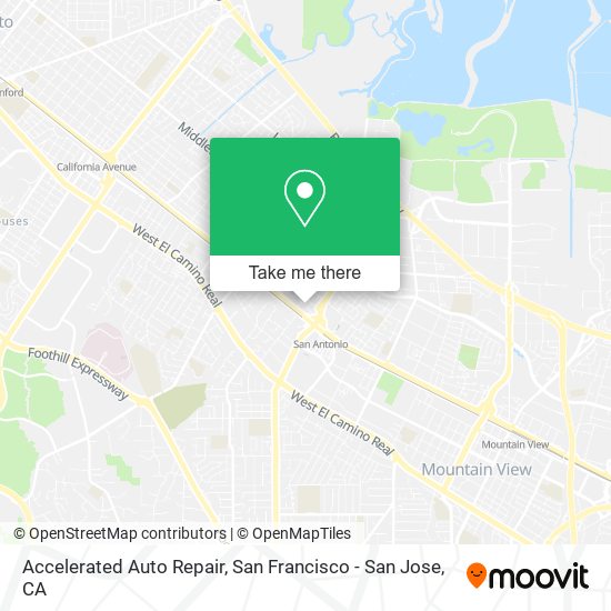 Mapa de Accelerated Auto Repair