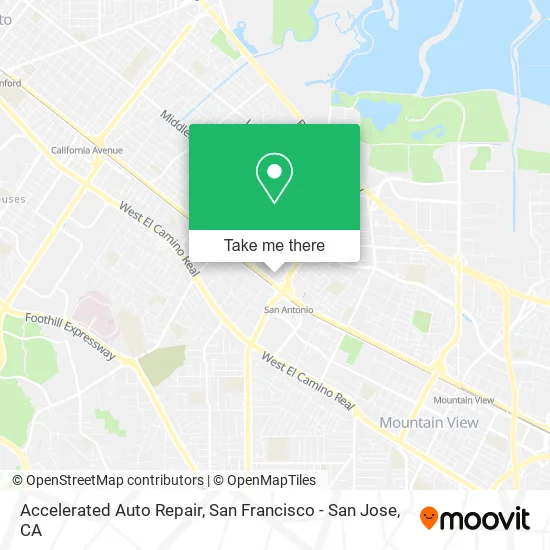 Mapa de Accelerated Auto Repair