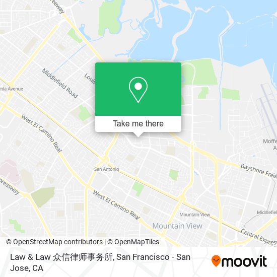 Mapa de Law & Law 众信律师事务所