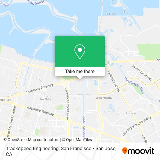 Mapa de Trackspeed Engineering