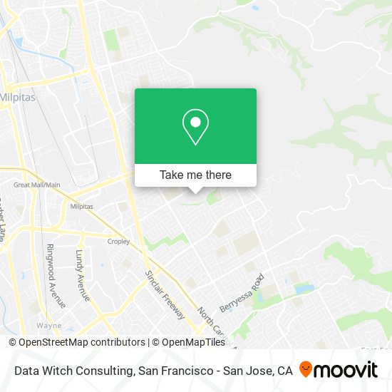 Data Witch Consulting map