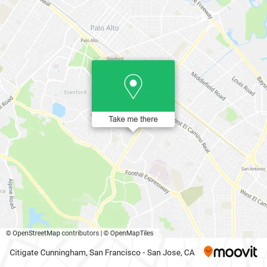 Citigate Cunningham map