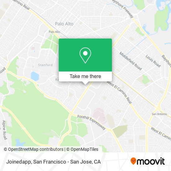 Joinedapp map