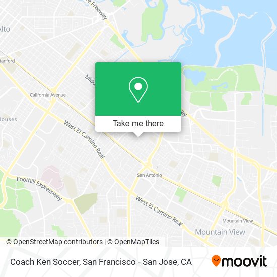 Mapa de Coach Ken Soccer