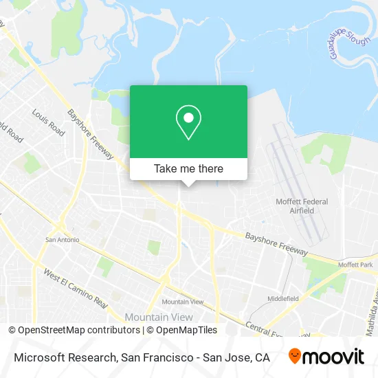 Microsoft Research map