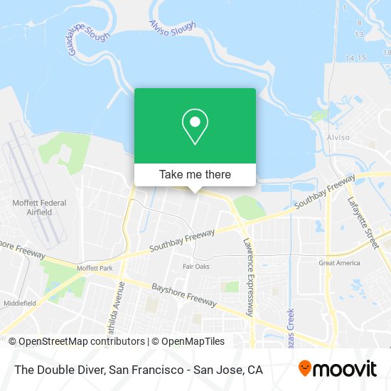 Mapa de The Double Diver