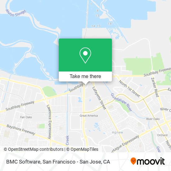 Mapa de BMC Software