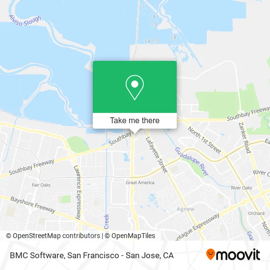Mapa de BMC Software