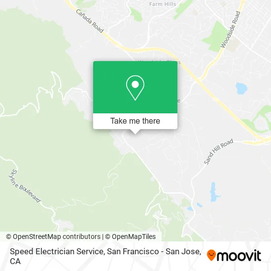 Speed Electrician Service map