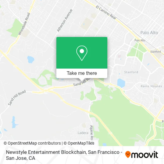 Mapa de Newstyle Entertainment Blockchain