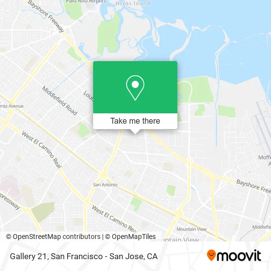 Mapa de Gallery 21