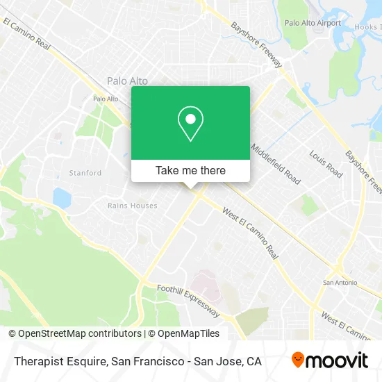 Mapa de Therapist Esquire