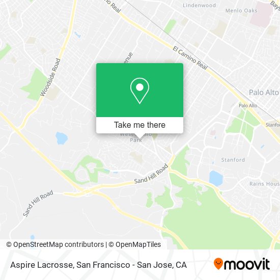 Aspire Lacrosse map