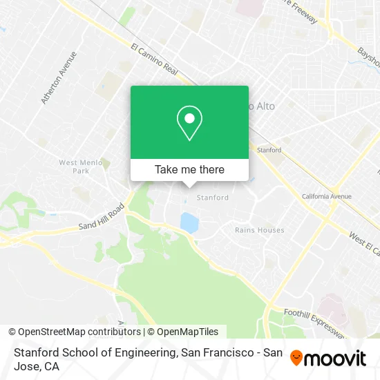 Stanford School of Engineering map