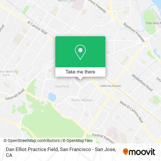 Mapa de Dan Elliot Practice Field