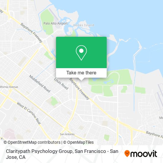 Mapa de Claritypath Psychology Group