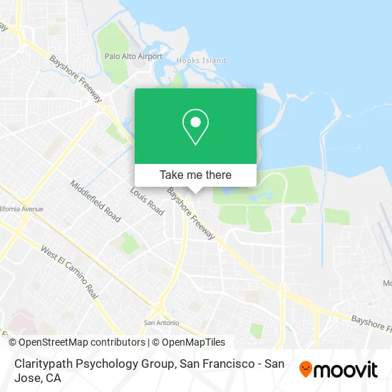 Mapa de Claritypath Psychology Group
