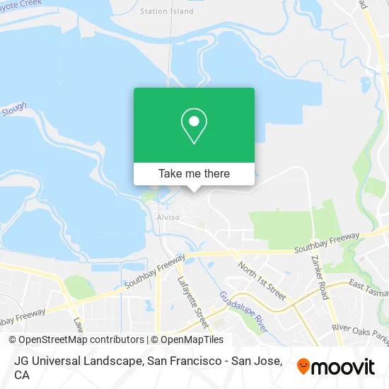 JG Universal Landscape map