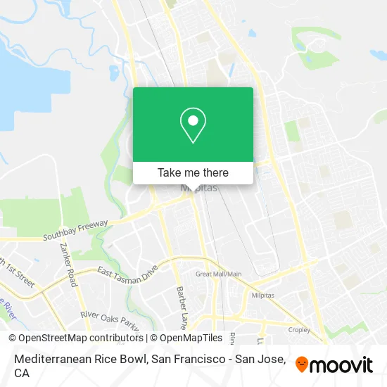 Mapa de Mediterranean Rice Bowl