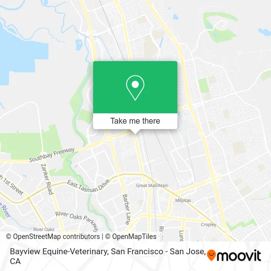 Bayview Equine-Veterinary map