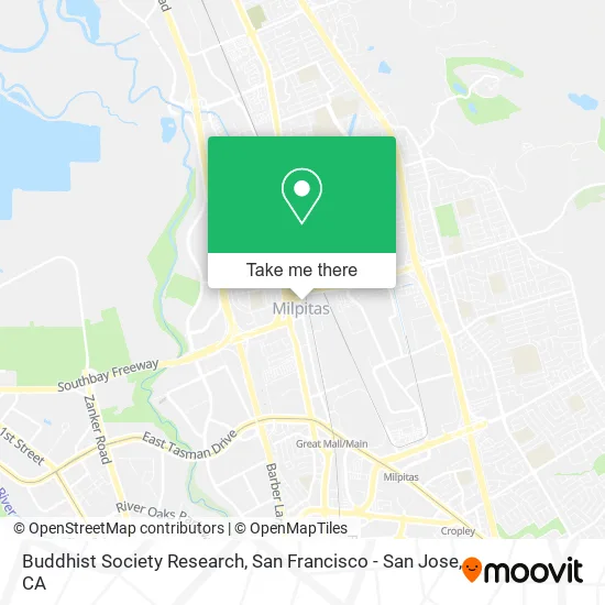 Mapa de Buddhist Society Research