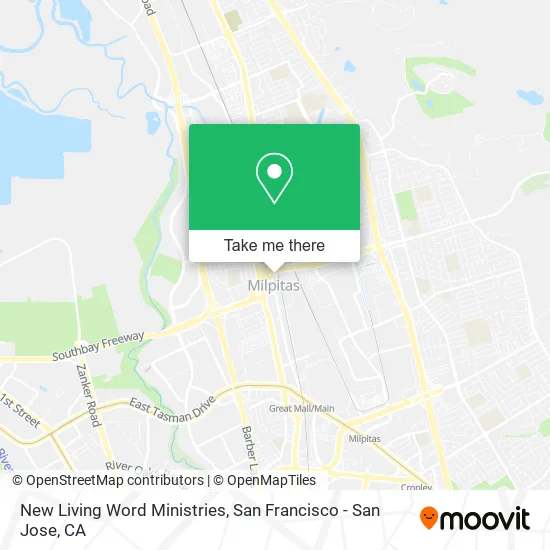 Mapa de New Living Word Ministries