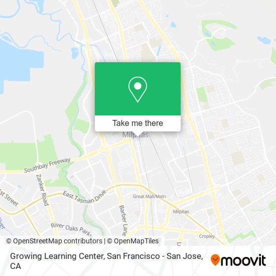 Growing Learning Center map