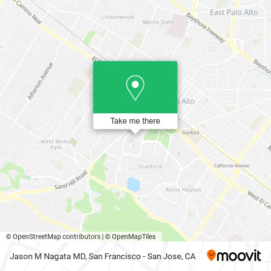 Jason M Nagata MD map