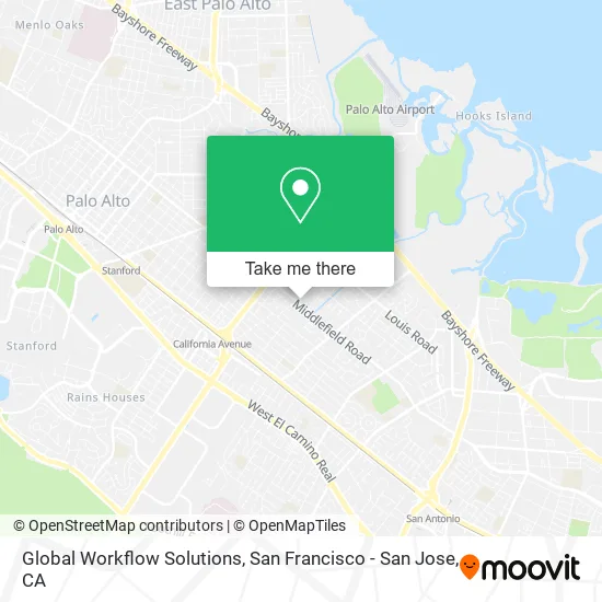Mapa de Global Workflow Solutions