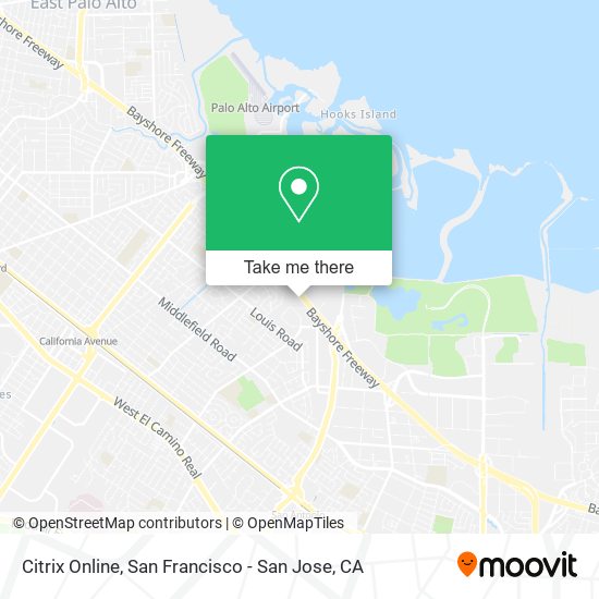 Mapa de Citrix Online