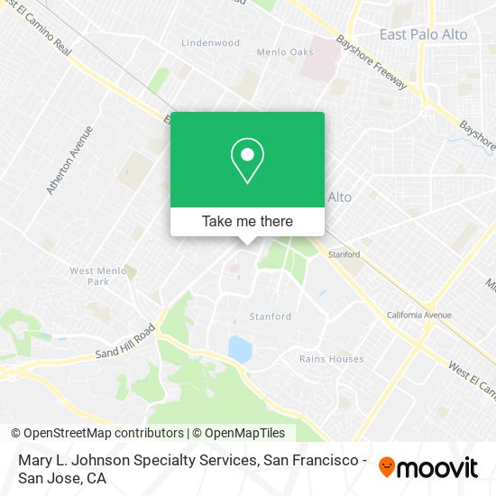 Mapa de Mary L. Johnson Specialty Services