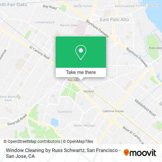 Window Cleaning by Russ Schwartz map