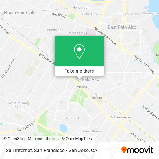 Sail Internet map